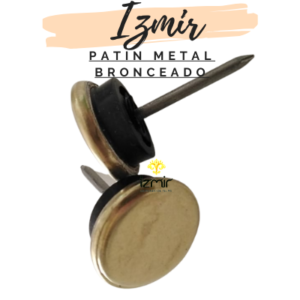 PATIN METAL BRONCEADO