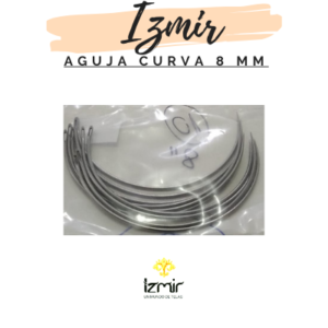 AGUJA CURVA 8 MM