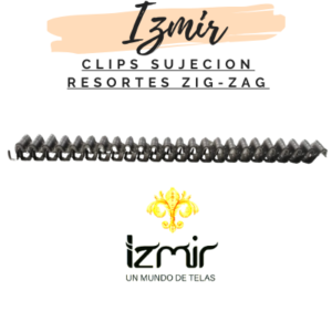 CLIP DE FIJACIÓN DE RESORTE ZIG ZAG