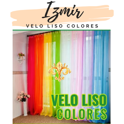 VELO LISO COLORES