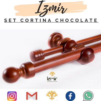 SET DE MADERA CHOCOLATE 2 MT 19/28 MM - Imagen 5