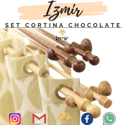 SET DE MADERA CHOCOLATE 2 MT 19/28 MM - Imagen 9