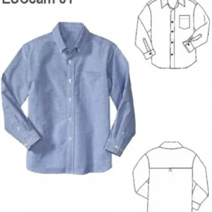 MOLDE CAMISA ESCOLAR 0901 - 15070901
