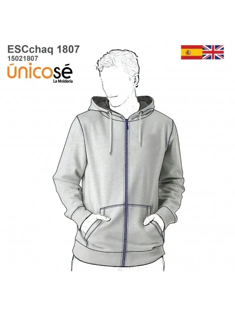 MOLDE CHAQUETA POLAR ESCOLAR 1807 - 15021807
