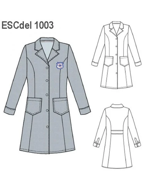 MOLDE DELANTAL ESCOLAR 1003 - 15231003