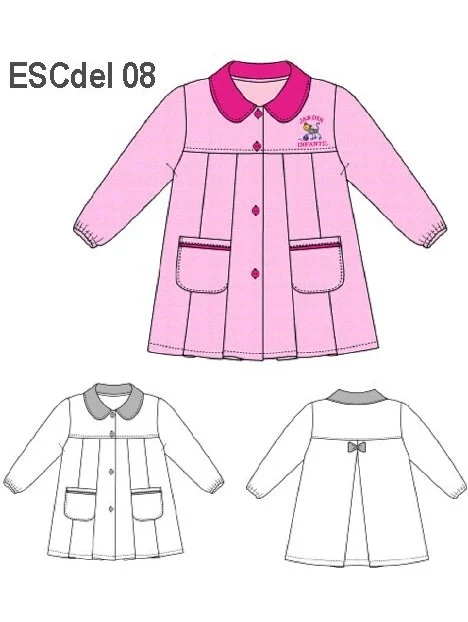MOLDE DELANTAL PARVULO ESCOLAR 0908 - 15230908