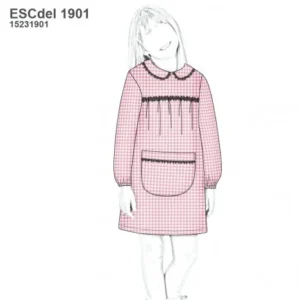 MOLDE DELANTAL PARVULO ESCOLAR 1901 - 15231901