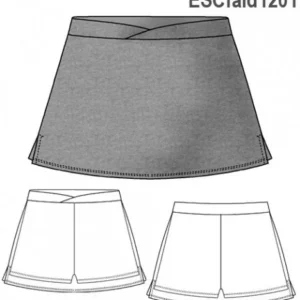 MOLDE FALDA SHORT ESCOLAR 1201 - 15111201