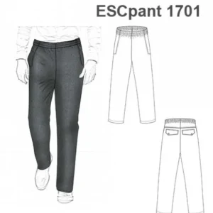 MOLDE PANTALON BASICO ESCOLAR 1701 - 15121701
