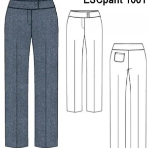 MOLDE PANTALON ESCOLAR 1001 - 15121001