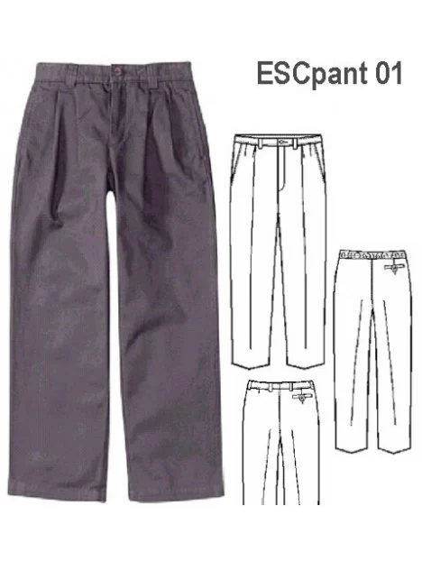 MOLDE PANTALON PINZADO ESCOLAR 0901 - 15120901
