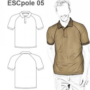 MOLDE POLERA POLO ESCOLAR 0905 - 15090905