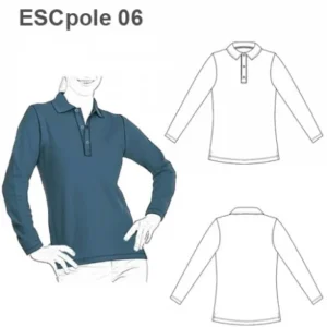 MOLDE POLERA POLO ESCOLAR 0906 - 15090906