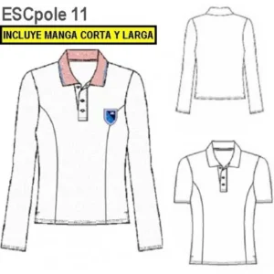 MOLDE POLERA POLO ESCOLAR 0911 - 15090911