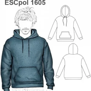 MOLDE POLERON CANGURO ESCOLAR 1605 - 15041605