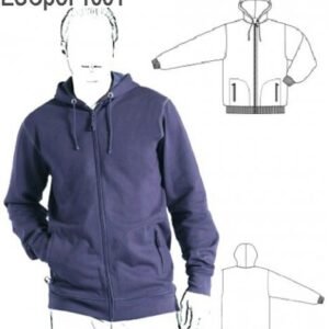 MOLDE POLERON CHAQUETA ESCOLAR 1001 - 15041001