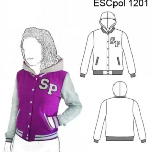 MOLDE POLERON CHAQUETA ESCOLAR 1201 - 15041201