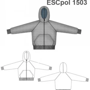 MOLDE POLERON CHAQUETA ESCOLAR 1503 - 15041503